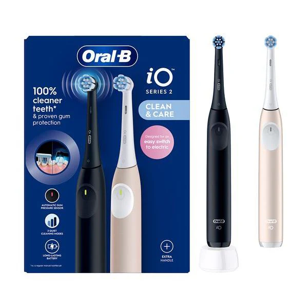 io2_77d4a010-9857-4bdd-aac8-858f0a2e366c.webp Електрическа четка за зъби Oral-B iO2, 2 бр - Image 1
