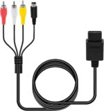 Gam3Gear S Video AV Video Audio Cable за Nintendo SNES N64 Gamecube PAL