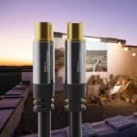 Антенен кабел за телевизор KabelDirekt 167736454 90-1, Коаксиален мъжко - коаксиален женско, 3м, 75 ома, Черен, PRO серия, За HDTV #17091 - Image 2