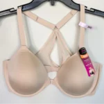 Сутиен с банели Maidenform NWT Demi Racerback DM7550 в тъмнобежов цвят