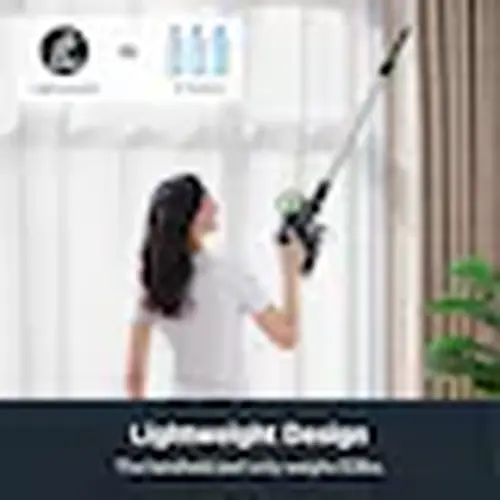 Вертикална прахосмукачка Eureka, безжична, 2 сменяеми батерии - Image 4