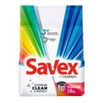 Savex Premium Color Прах за пране за цветни дрехи x1,8 кг 22 пранета - Image 2