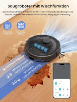 Прахосмукачка робот Lefant M2 Pro, функция моп, 6000Pa - Image 7