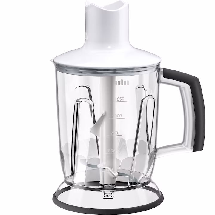 res_d7669bfdfc74b32393412055ea4d1aea Аксесоар блендер Braun MQ40WH, 1.25 л, Система EasyClick, Бял - Image 1