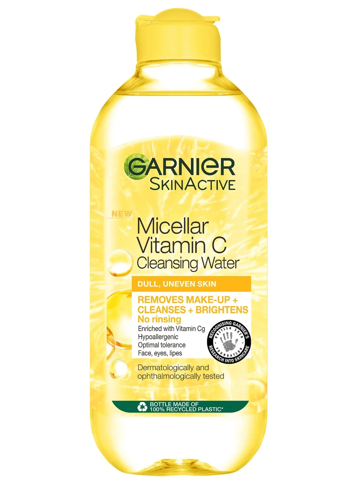 vitamin c micellar front of pack Мицеларна почистваща вода Garnier с витамин C* - Image 1